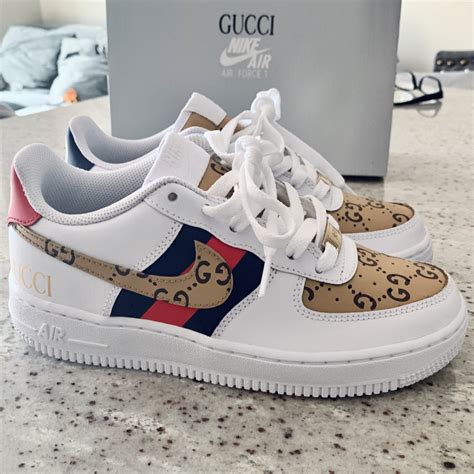 collab nike gucci|gucci air force 1 price.